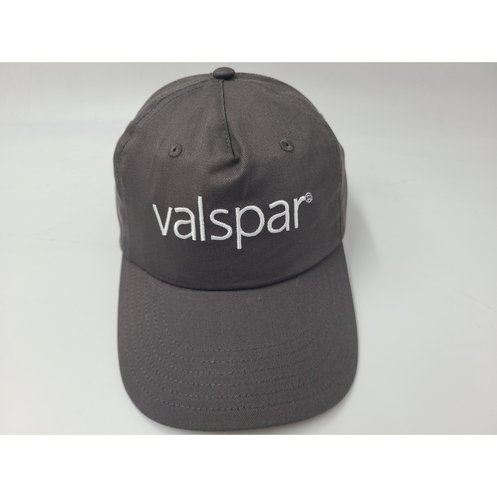 Valspar‎ Paint Company Adjustable Hat Cap Cotton Casual Baseball Men Women Gray